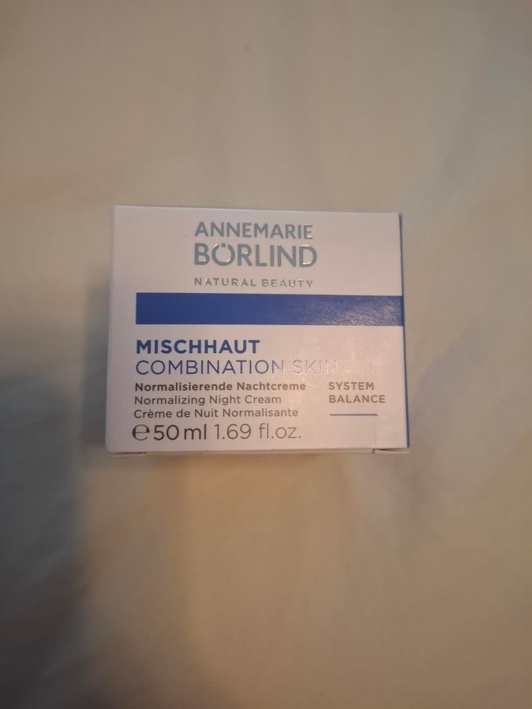 Annemarie Börlind Nachtcrème Mischhaut - Nieuw in verpakking, Ophalen of Verzenden, Nieuw, Gehele gezicht, Verzorging