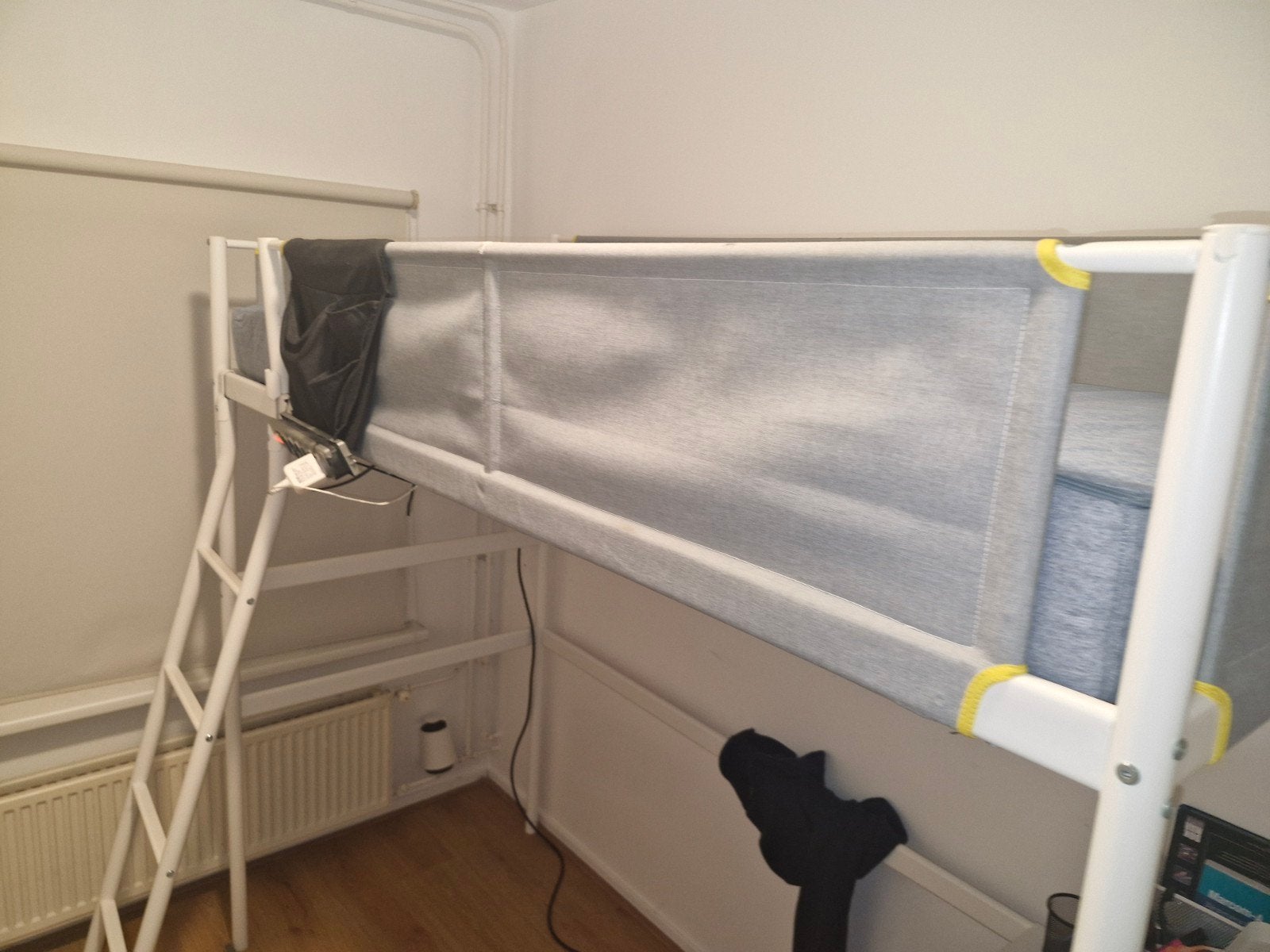 IKEA SMÅSTAD Hoogslaper met bureau, Ophalen, Gebruikt, Eenpersoons, 200 cm