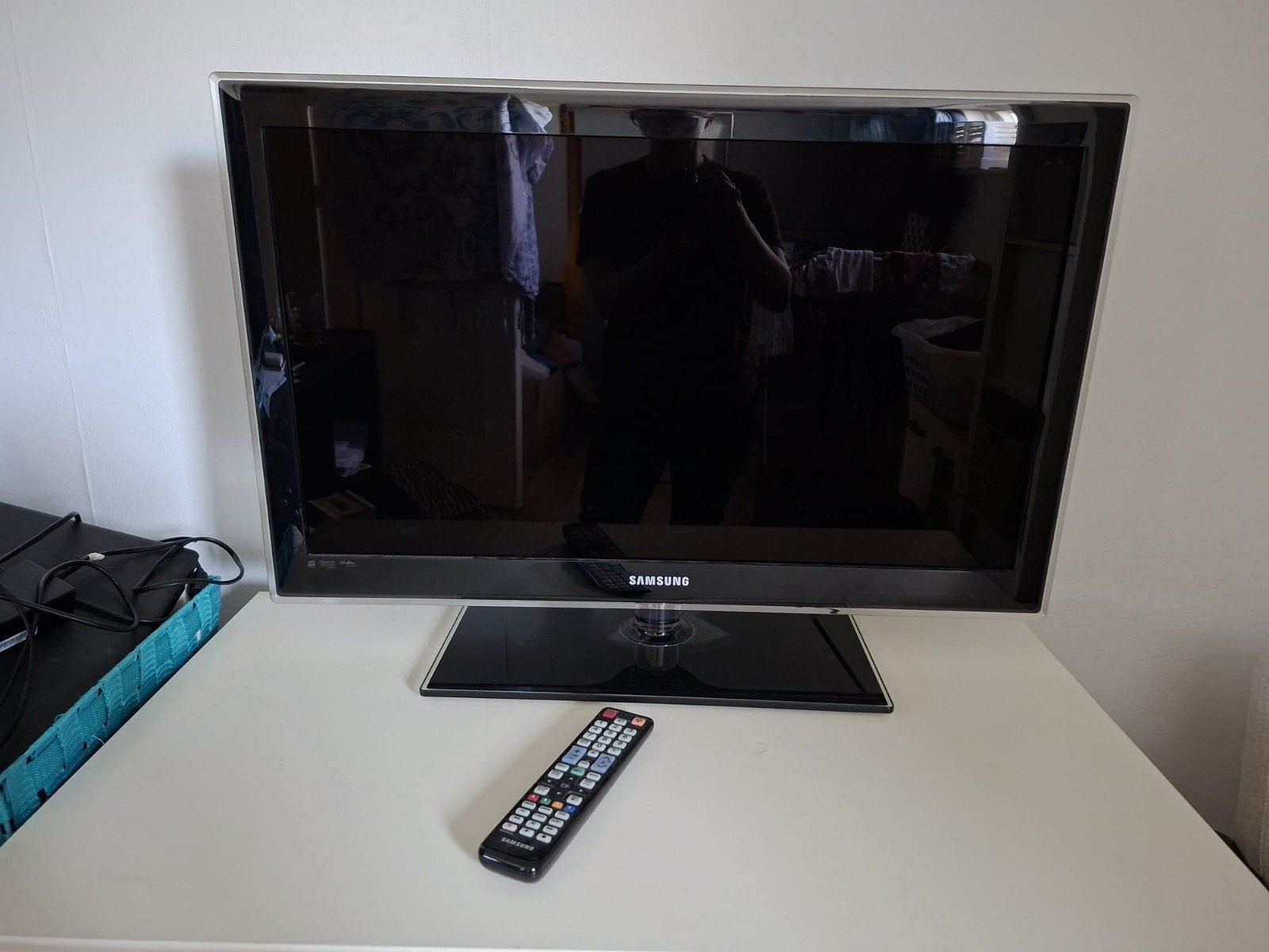 Samsung 32 inch LCD TV met afstandsbediening, Ophalen, Gebruikt, 50 Hz, Samsung