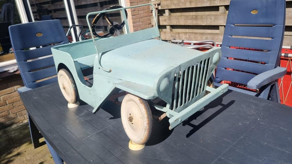 Tri-ang Willy's Jeep Vintage, Ophalen