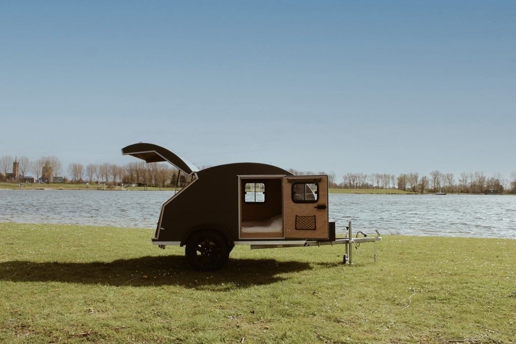 Teardrop te huur | Last minute | v.a. 49,- per dag, Ophalen, Nieuw, Tot en met 2