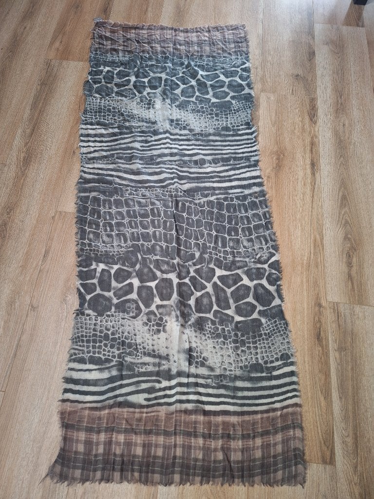 Rundholz sjaal in dunne wol, nieuw, Verzenden, Maat 46/48 (XL) of groter, Sjaal, Nieuw
