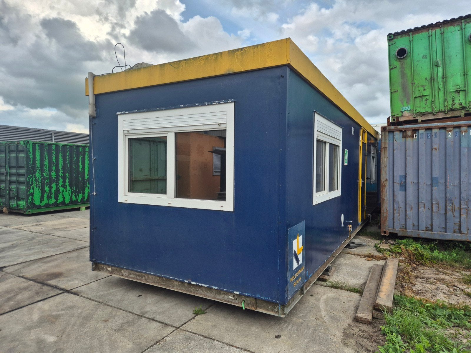10x3 unit met wc en keukenblokje, Ophalen of Verzenden
