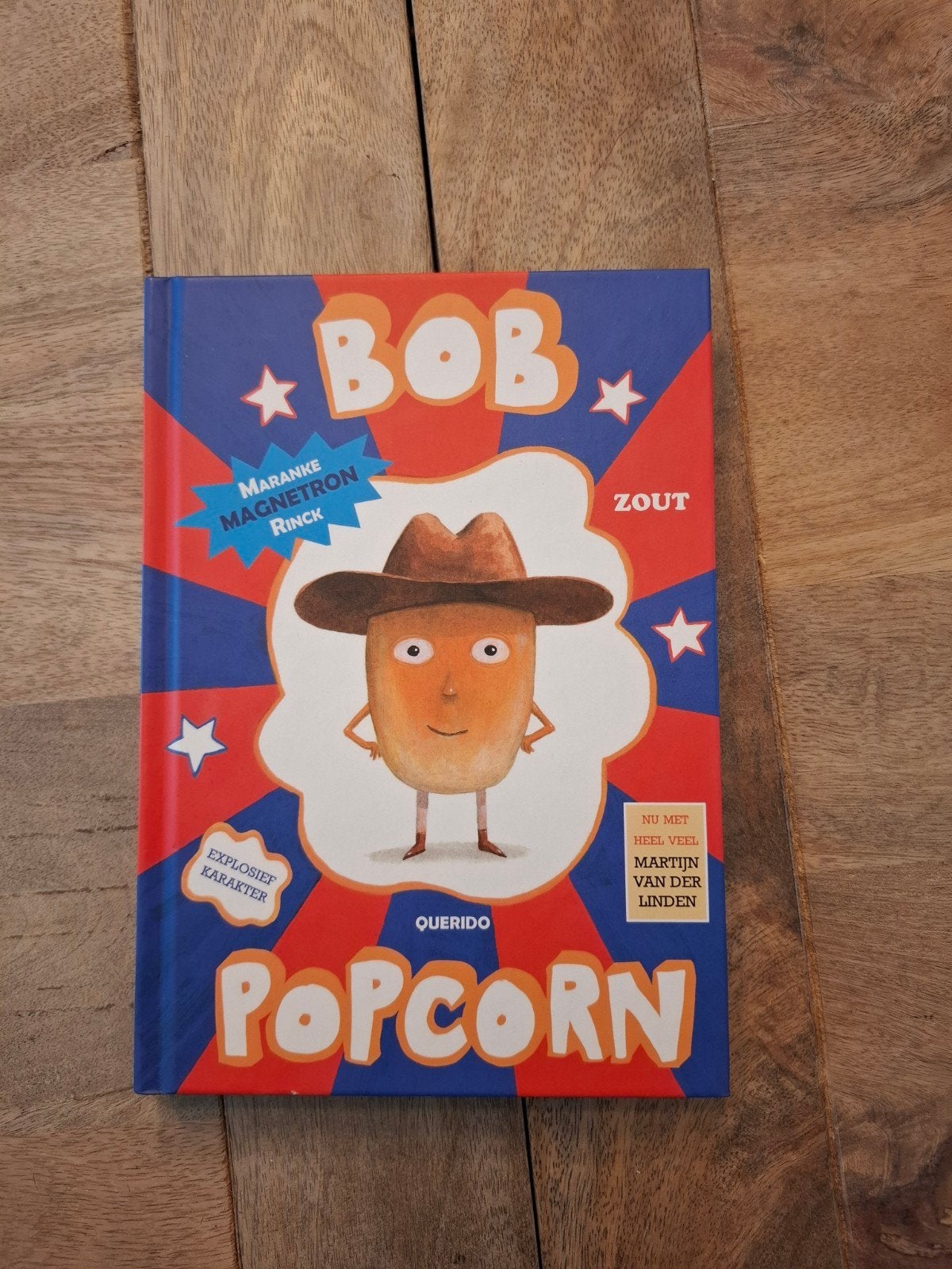 Bob Popcorn: Een explosief karakter kinderboek, Boeken, Ophalen, Zo goed als nieuw, Maranke Rinck, Fictie algemeen