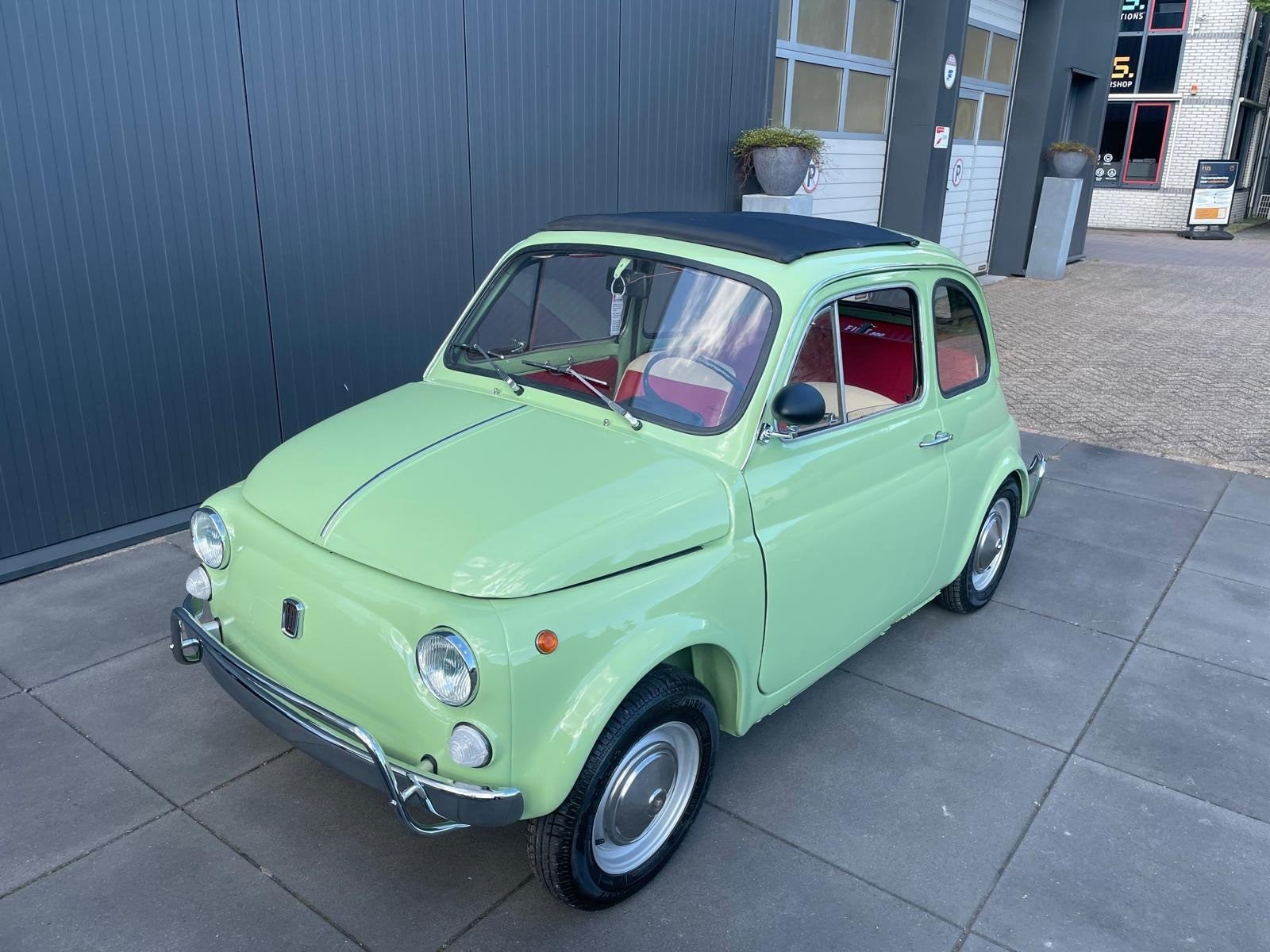 Fiat 500 Lusso, Gebruikt, Origineel Nederlands, Bedrijf, Handgeschakeld