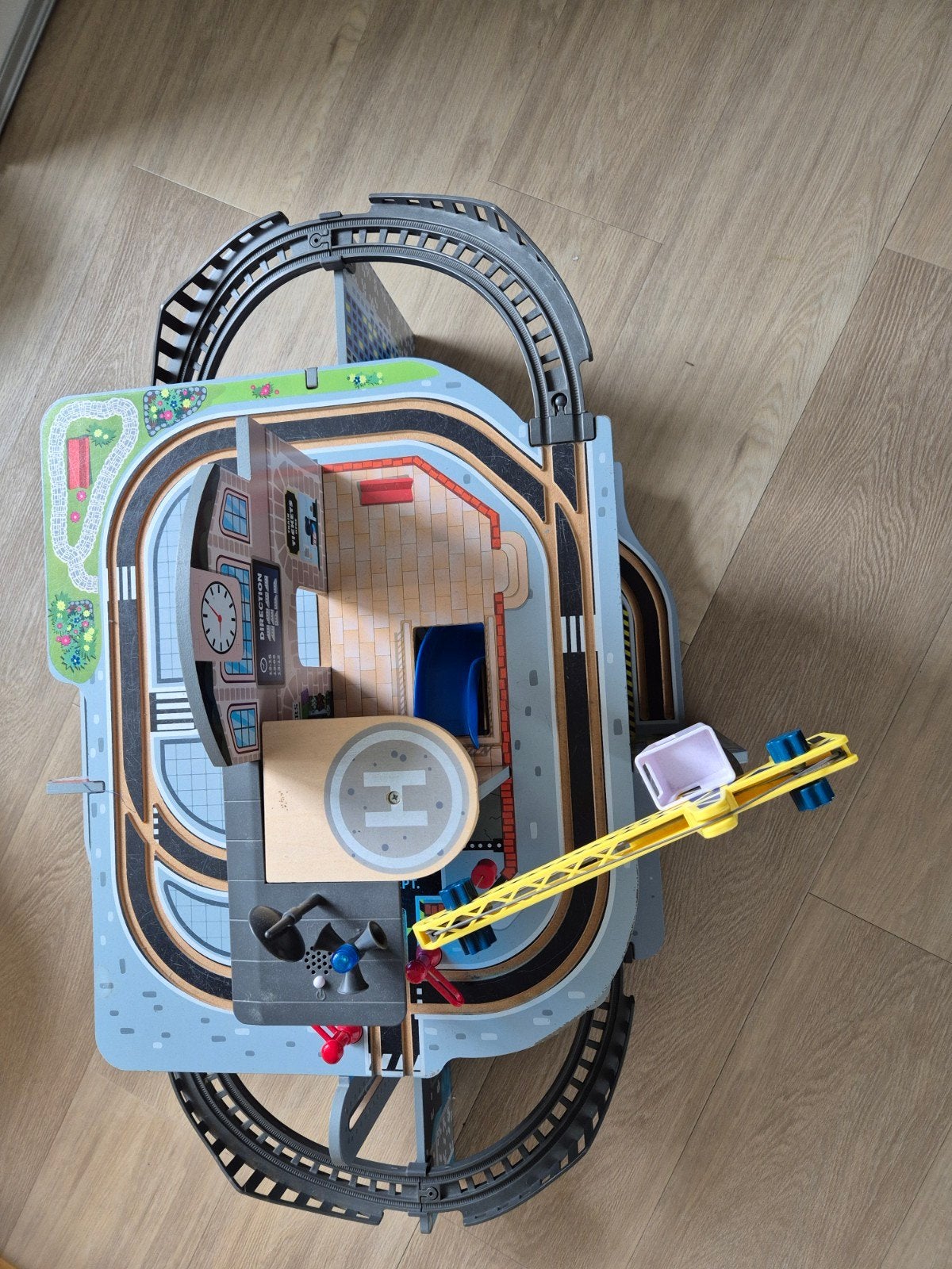 Treinstation met toebehoren, Ophalen of Verzenden, Gebruikt, Handmatig, Overige merken