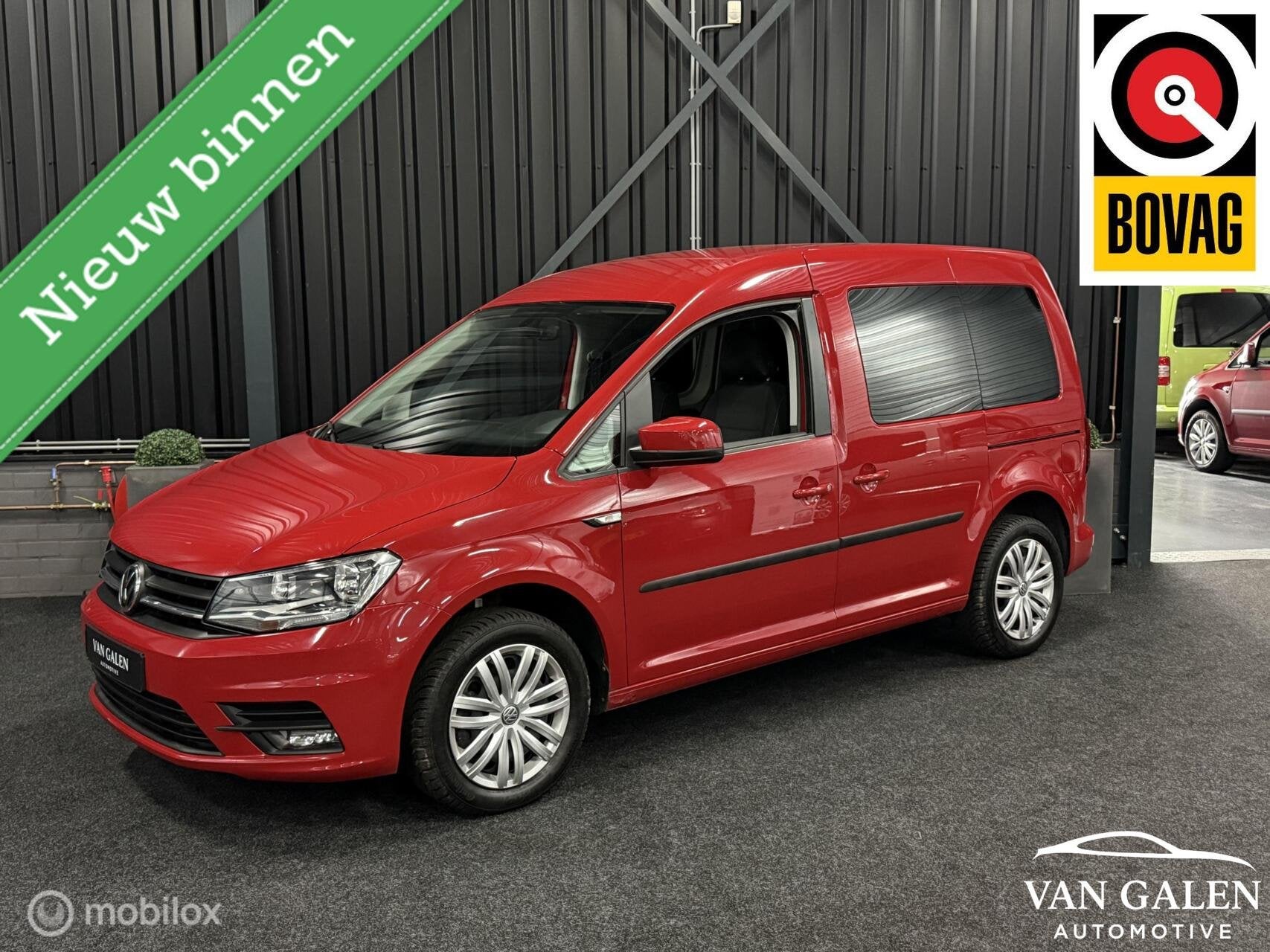 Volkswagen Caddy Combi 1.4 TSI Airco|Trekhaak|Cruise|BT|APK, Voorwielaandrijving, 12 maanden, 125 pk, Gebruikt