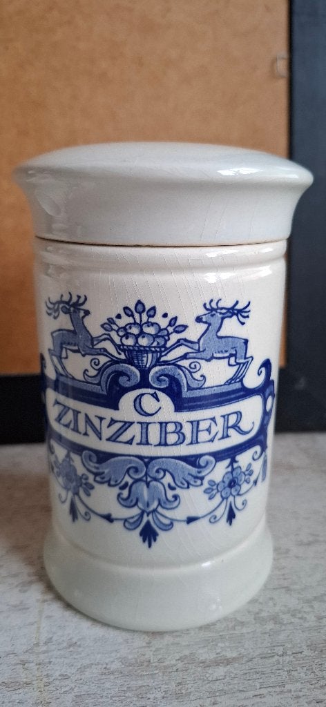 Antieke delfts blauwe drogisterij potten, Antiek en Kunst, Ophalen of Verzenden