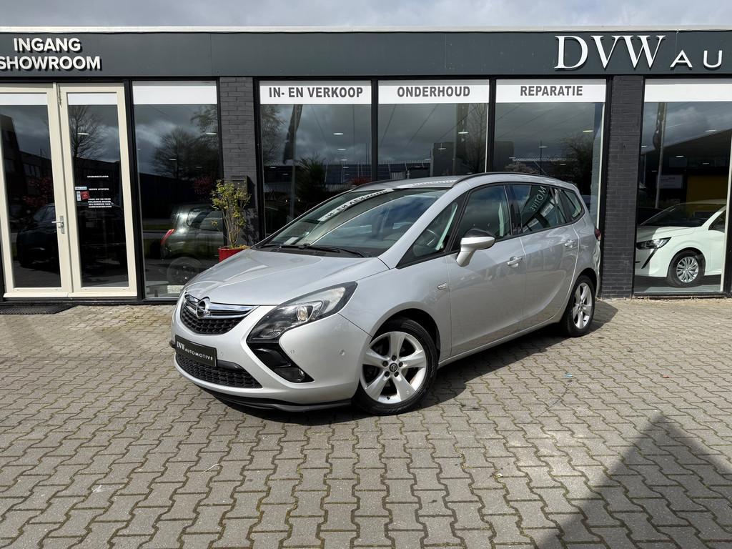 Opel ZAFIRA TOURER 1.4 Cosmo, Auto's, Opel, Euro 5, Stof, Zwart, 4 cilinders
