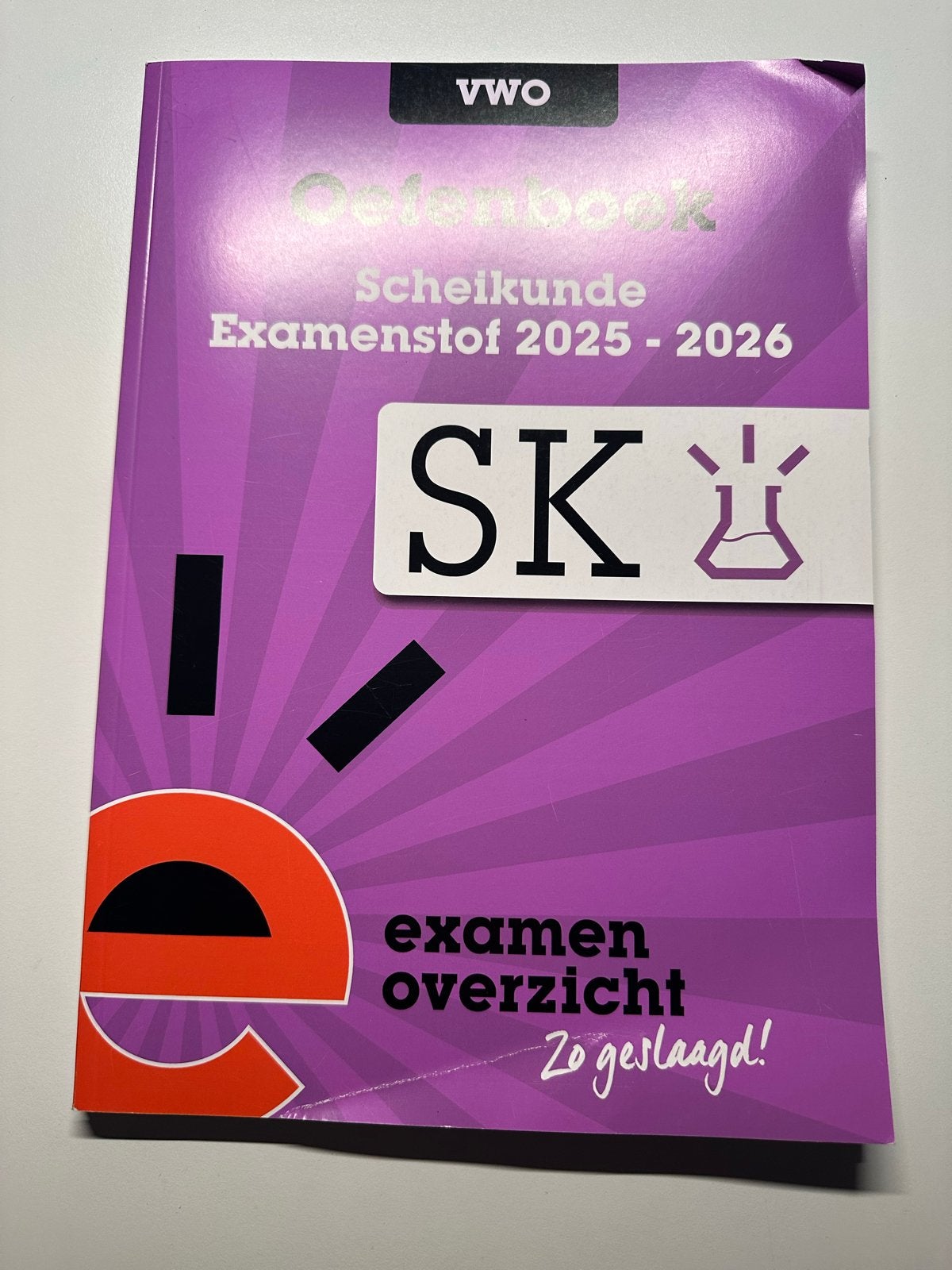 Scheikunde Examenbundel VWO: Oefenboek & Samenvatting 2025-2, Boeken, Ophalen of Verzenden, Beta, Zo goed als nieuw, WO