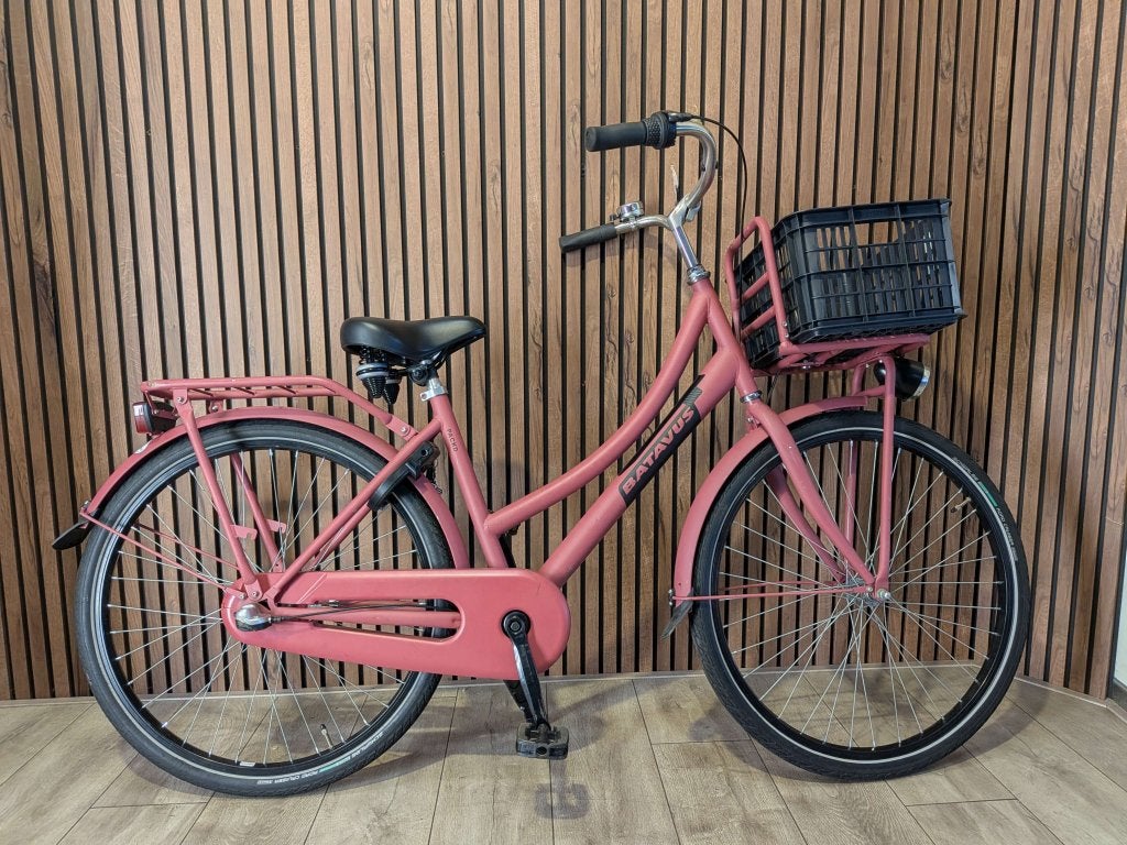 Batavus Packd 26 inch meisjesfiets, Terugtraprem, Gebruikt, Versnellingen, Niet ingevuld