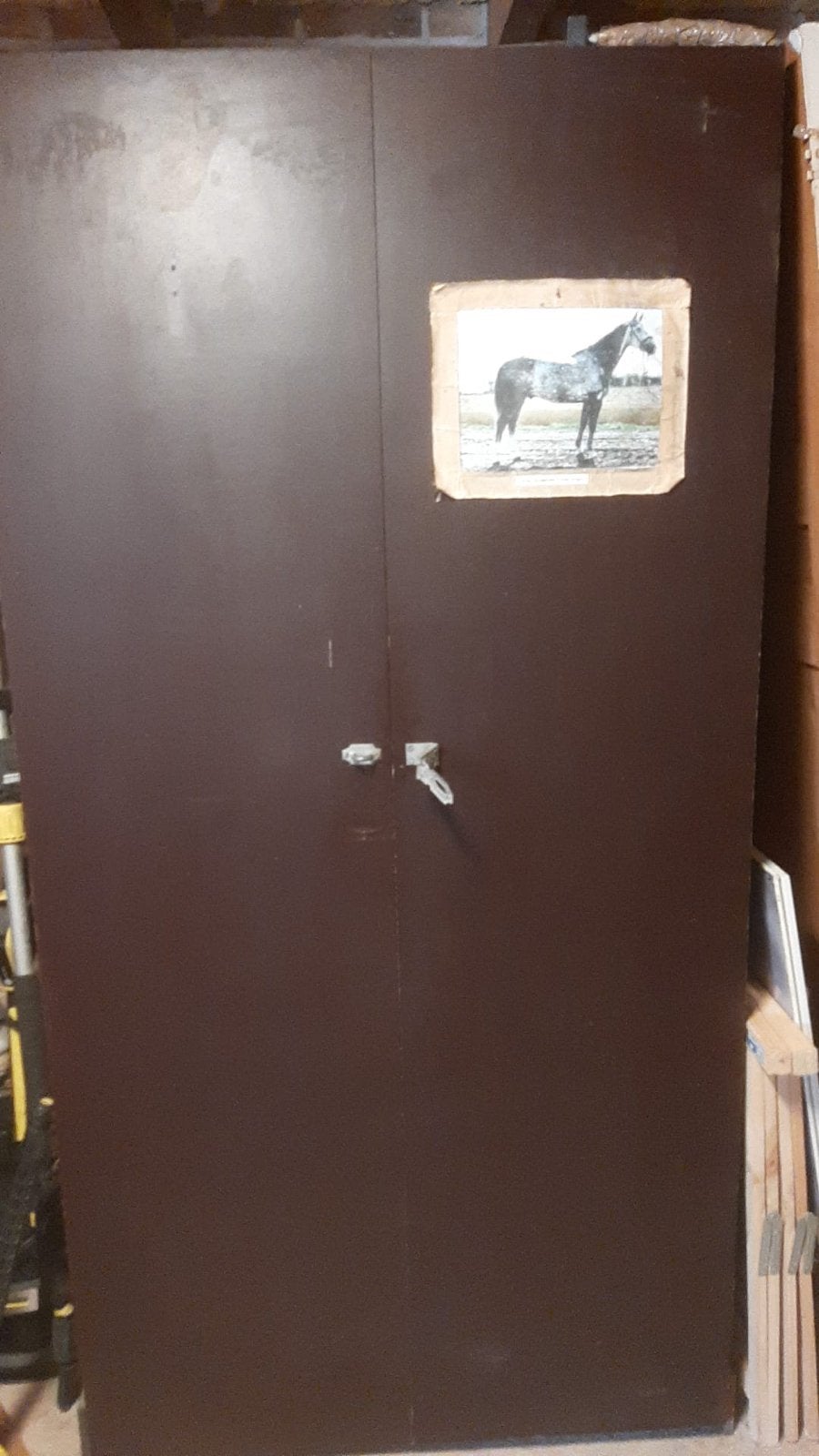 Grote complete zadelkast, Dieren en Toebehoren, Ophalen, Gebruikt