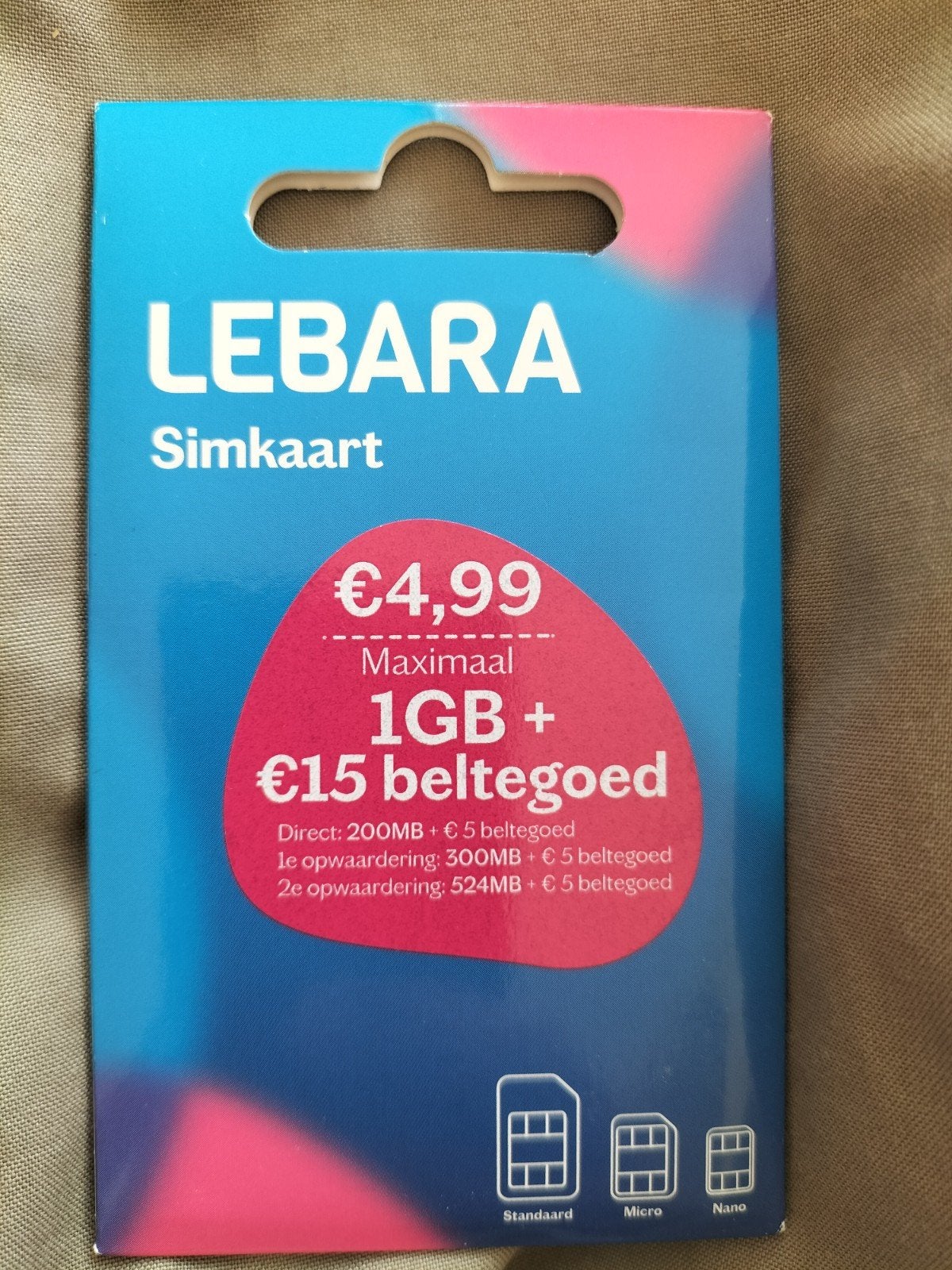 06.26.25.07.06 Makkelijk top Lebara prepaid simkaart nummer, Verzenden, Nieuw, KPN, Simkaart