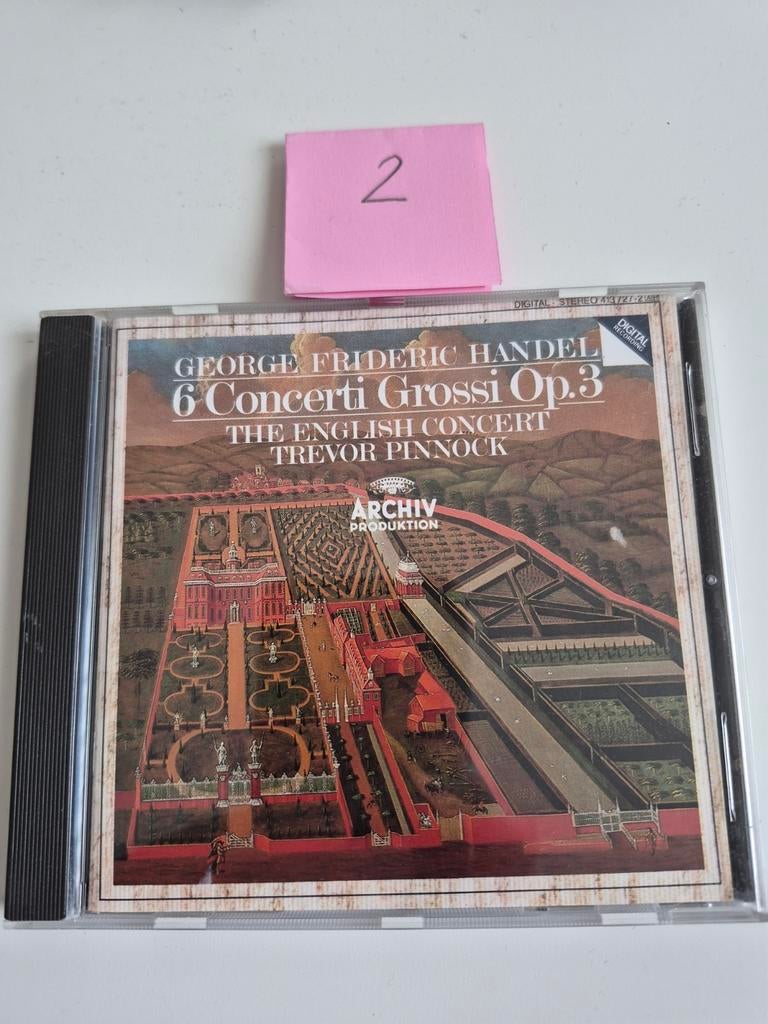 Handel: 6 Concerti Grossi Op.3 - The English Concert, Ophalen of Verzenden, Barok, Zo goed als nieuw, Orkest of Ballet