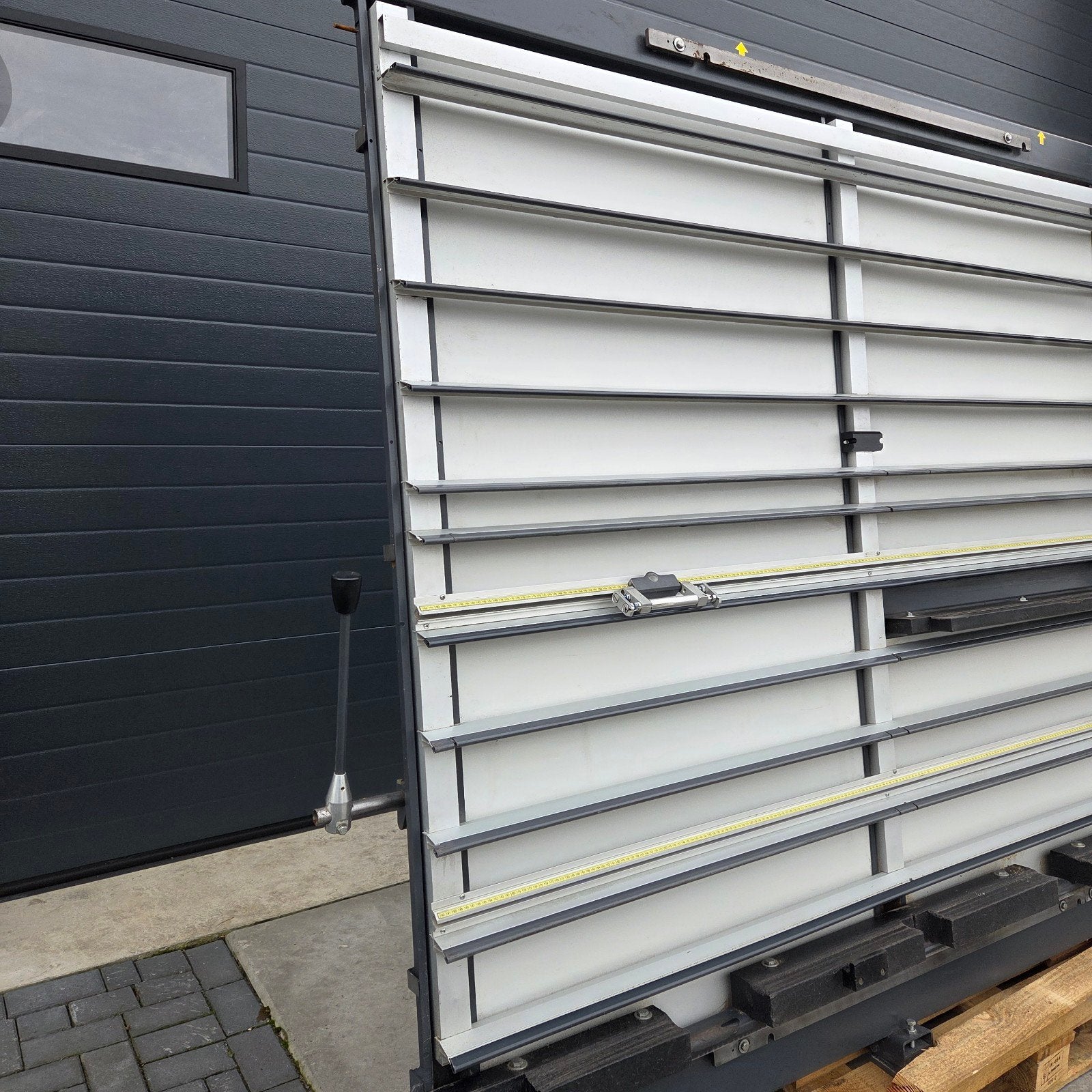 Harwi platenzaag 3300 x 1550mm ** met transport schade, Gebruikt, 70 mm of meer, Ophalen of Verzenden, Harwi striebig elcon holzher altendorf
