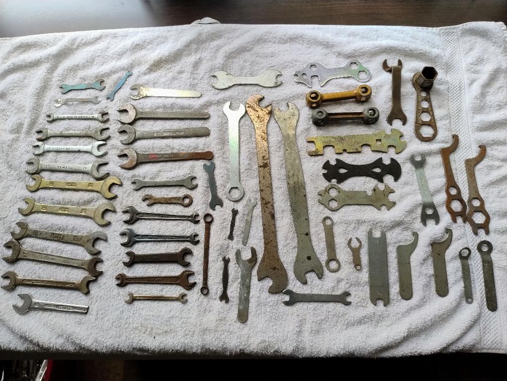 gereedschap sleutels auto fiat nissan fiets en yamaha, Ophalen of Verzenden, Gebruikt