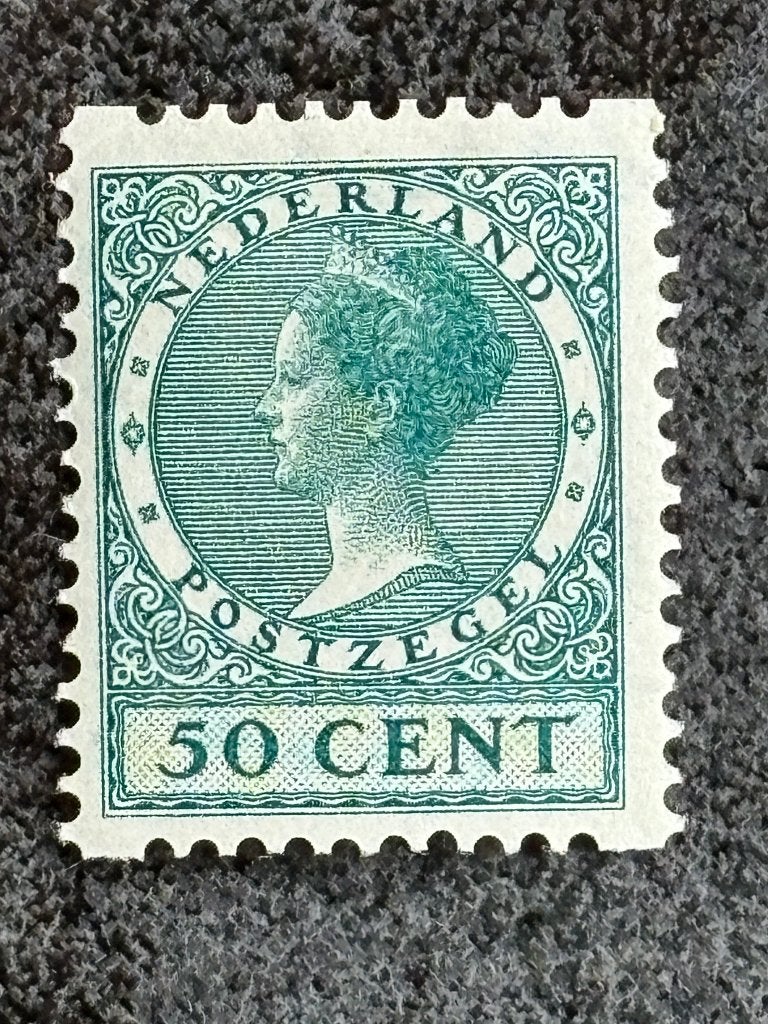 1930 NVPH R70 50 ct twee zijdige hoek roltanding, Ongebruikt, Ophalen of Verzenden, Na 1940