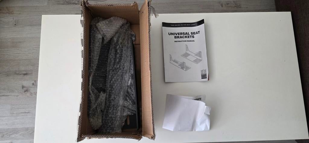 Next Level Racing Universal Seat Brackets, Ophalen, Zo goed als nieuw