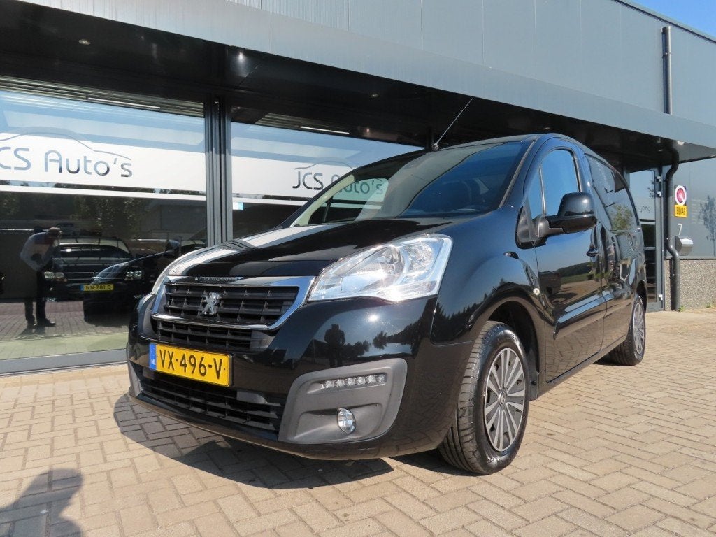 Peugeot PARTNER 120 1.6 BLUEHDI Premiere Airco Cruise Pdc Tr, Auto's, Parkeersensor, 680 kg, 4 cilinders, Origineel Nederlands