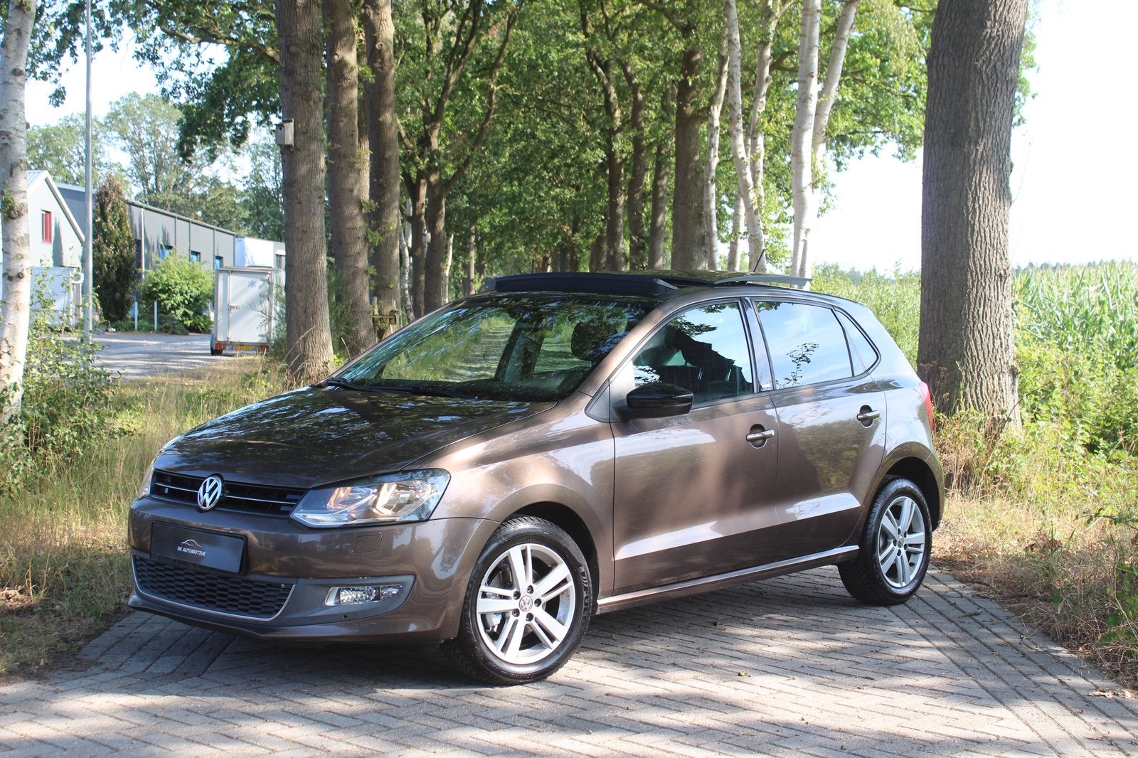 Volkswagen Polo 1.2 5drs Bruin Pano/Cruise/stoelverm, Voorwielaandrijving, Stof, Zwart, 4 cilinders