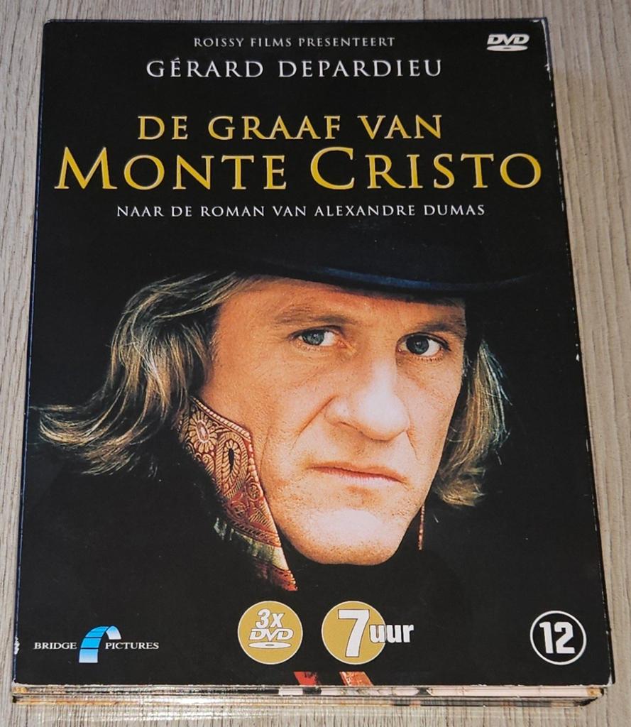 De Graaf van Monte Cristo - Gérard Depardieu (3x DVD), Historisch of Kostuumdrama, Boxset, Ophalen of Verzenden, Zo goed als nieuw