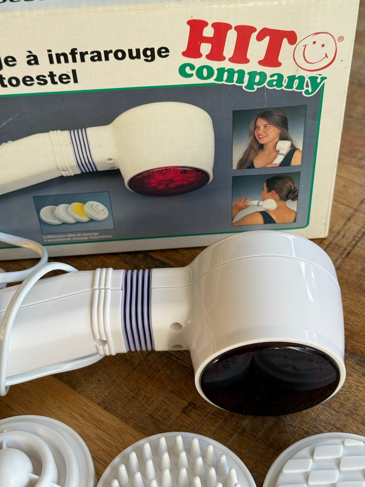 HIT Company Infrarood Massageapparaat met Opzetstukken, Witgoed en Apparatuur, Ophalen of Verzenden, Nieuw, Overige typen