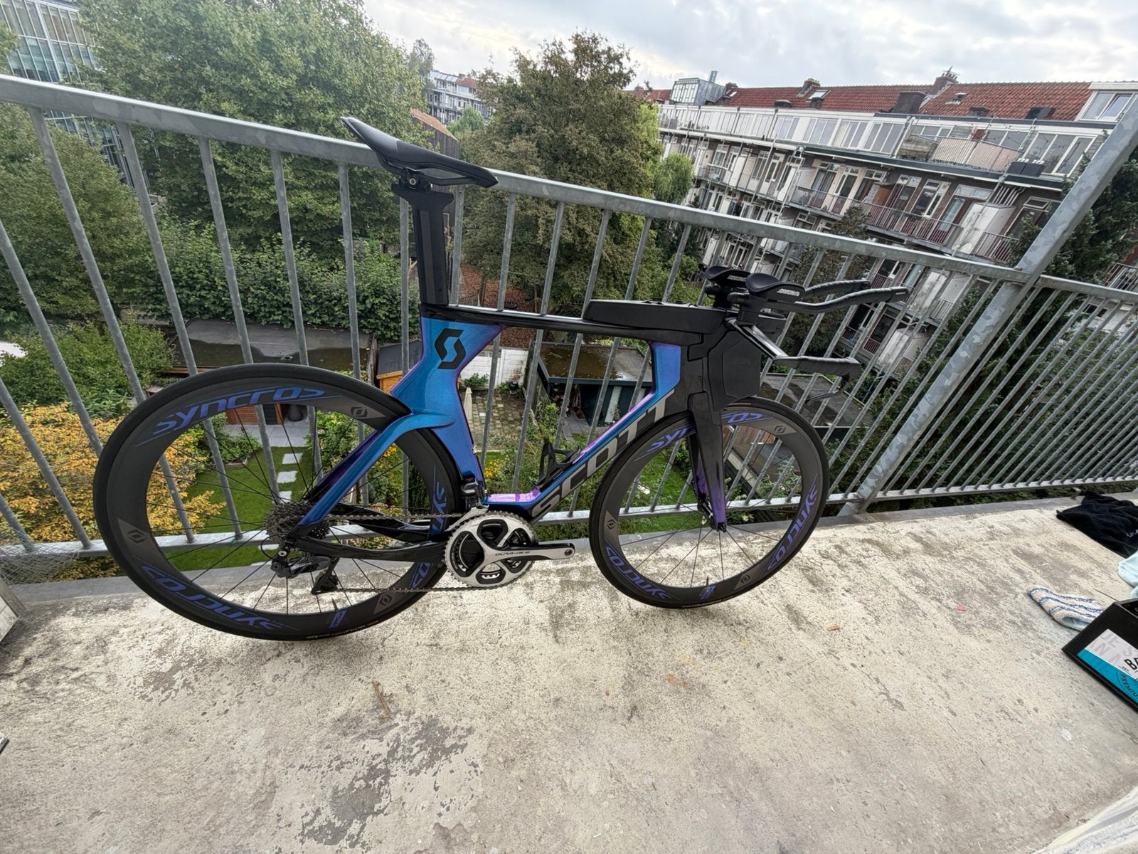Scott Plasma 2019 -Dura Ace di2 Triathlon Tijdrit fiets, Carbon, Meer dan 20 versnellingen, 53 tot 57 cm, Ophalen