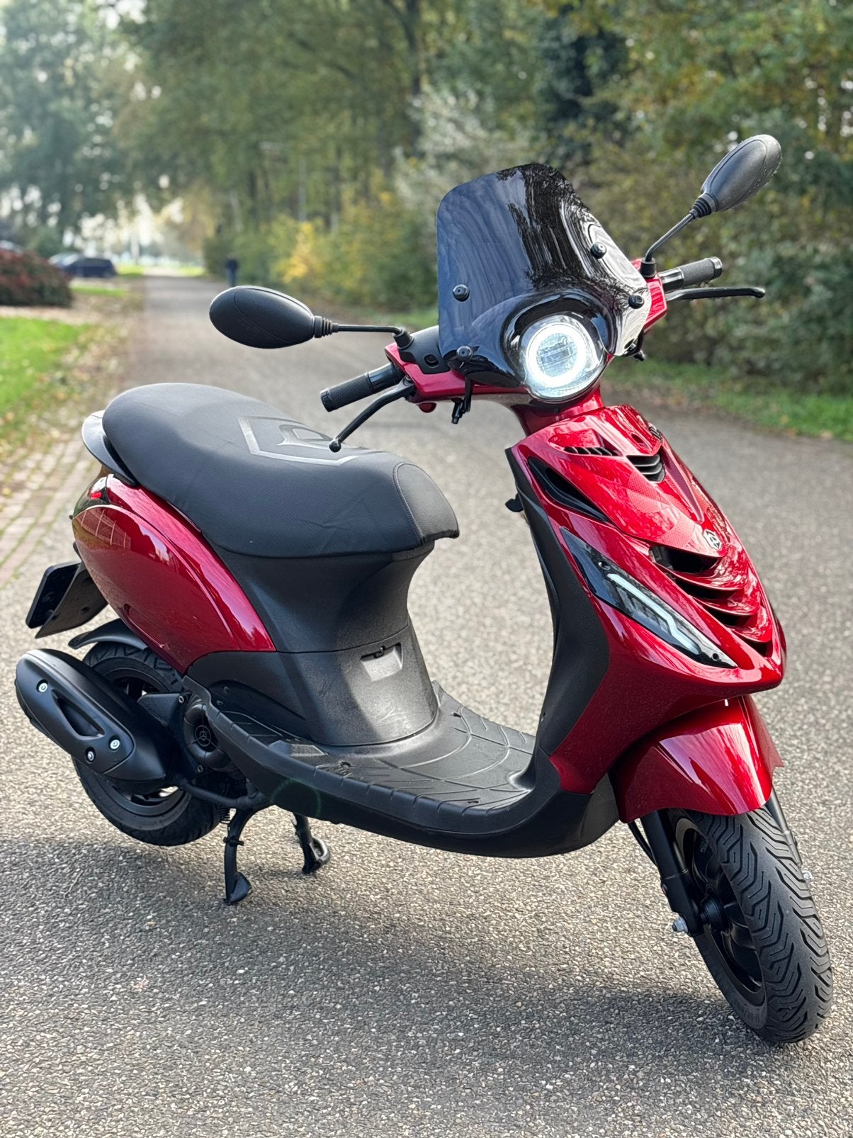 ✅ Zeer Nette Piaggio Zip Sp Brom 2019 4T CANDY RED! ✅, Fietsen en Brommers, Ophalen of Verzenden, Zo goed als nieuw