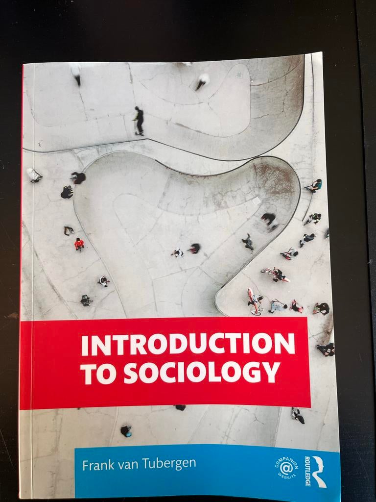 Introduction to Sociology - Frank van Tubergen, Ophalen of Verzenden, Gamma, Zo goed als nieuw, WO