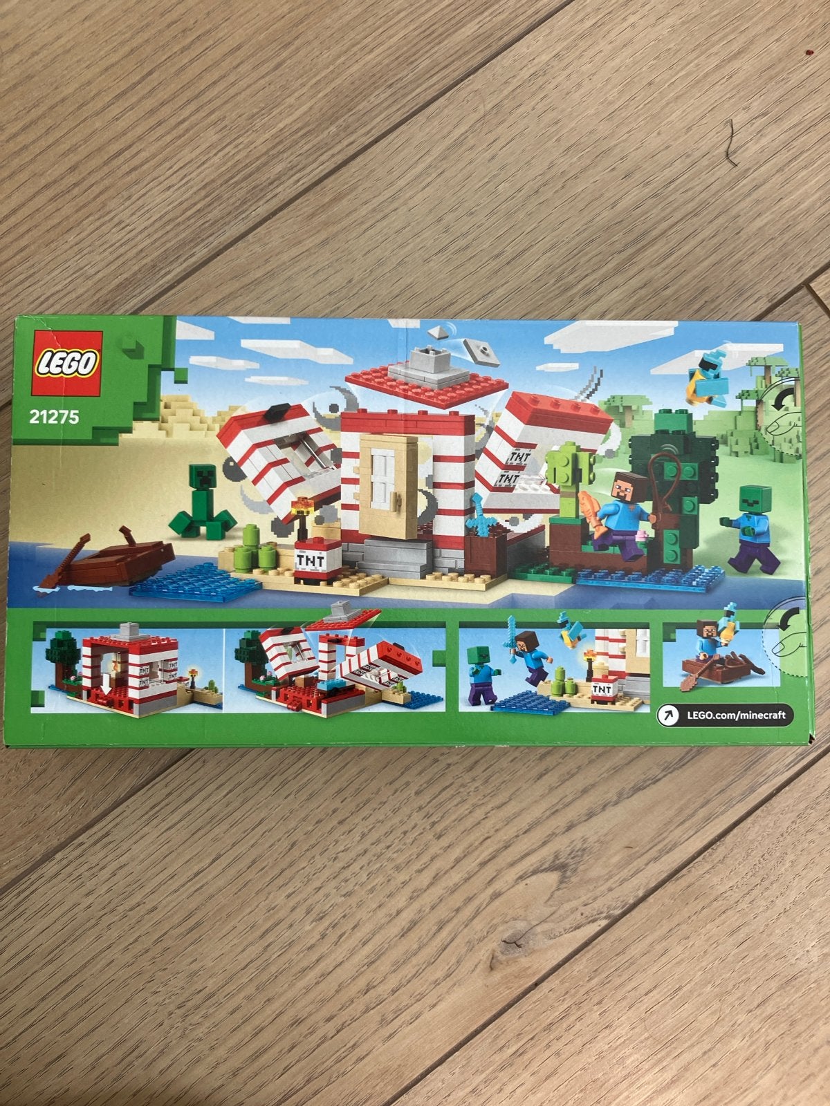 LEGO Minecraft 21275 The TNT Jungle House, Minecraft, Lego, Nieuw, Ophalen of Verzenden