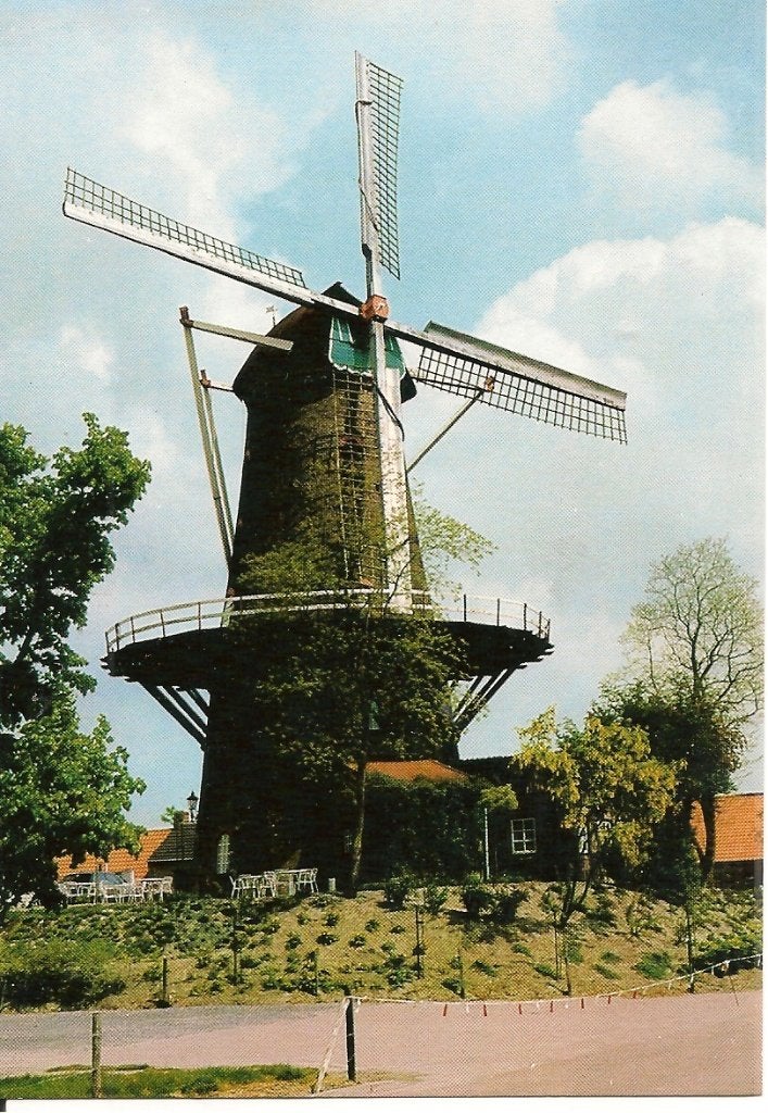 Ansichtkaart Molen de Brak, Sluis, anno 1739, Verzamelen, Ansichtkaarten | Nederland, Ongelopen, Zeeland, 1980 tot heden, Ophalen of Verzenden
