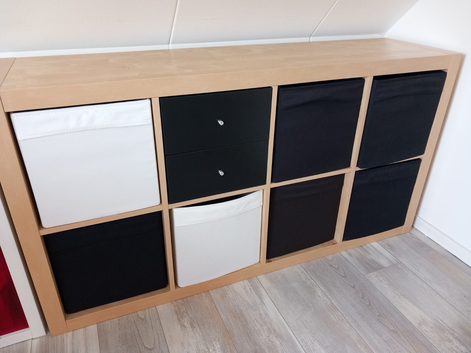 IKEA Expedit vakkenkast, Ophalen, Gebruikt
