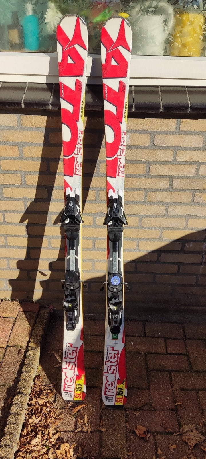 Atomic Redster SL 157 Ski's met Atomic XTO 12 bindingen en s, Ophalen, 140 tot 160 cm, Gebruikt, Atomic