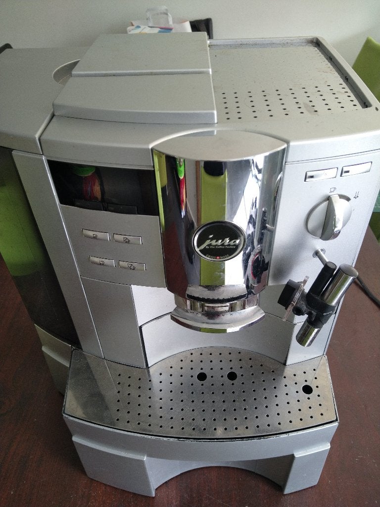 Koffiemachine Jura Impressa Xs95, Witgoed en Apparatuur, Koffiezetapparaten, Ophalen, Afneembaar waterreservoir, 10 kopjes of meer