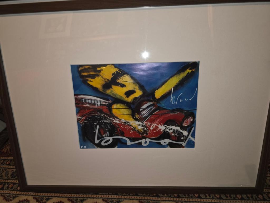 Herman Brood  e.a.  met handtekening van Herman Brood, Ophalen of Verzenden