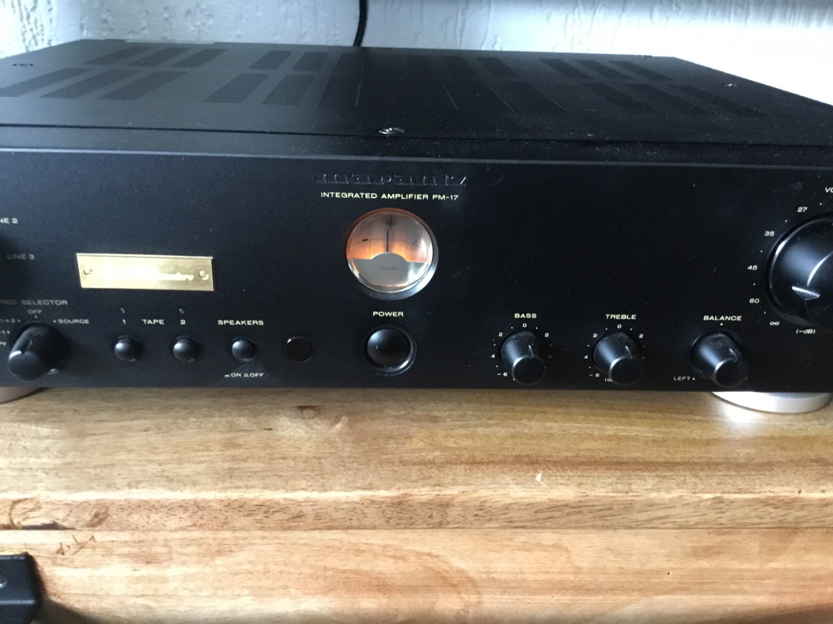 Marantz  integrated amplifier PM-17. K.I. Uitvoering, Audio, Tv en Foto, Ophalen of Verzenden, Zo goed als nieuw, Marantz