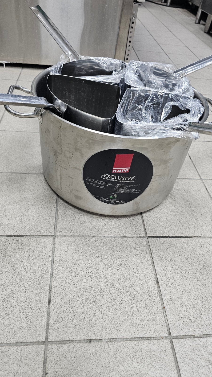 Nieuwe professionele RVS Pastakoker / Groentekoker 18/10 – 4, Ophalen of Verzenden, Nieuw, Rvs