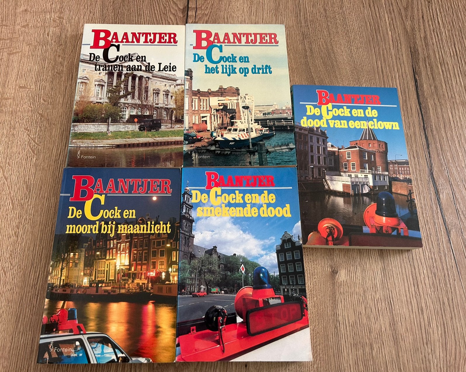 Baantjer De Cock boeken! 5 boeken, Ophalen of Verzenden, Zo goed als nieuw