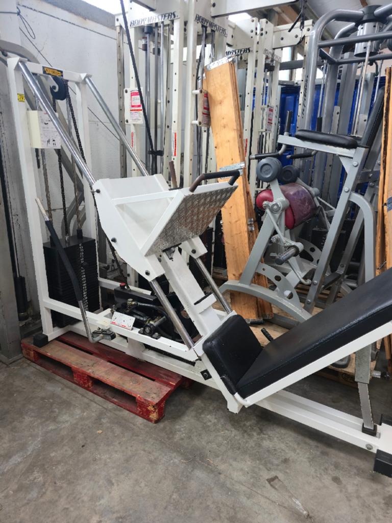 45 technogym legpress, Ophalen, Zo goed als nieuw, Overige typen