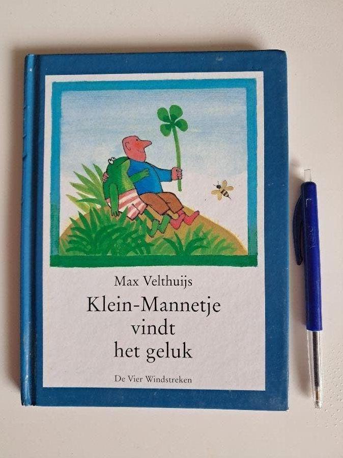 Max Velthuijs - Klein -Mannetje vindt het geluk -, Ophalen of Verzenden, Zo goed als nieuw