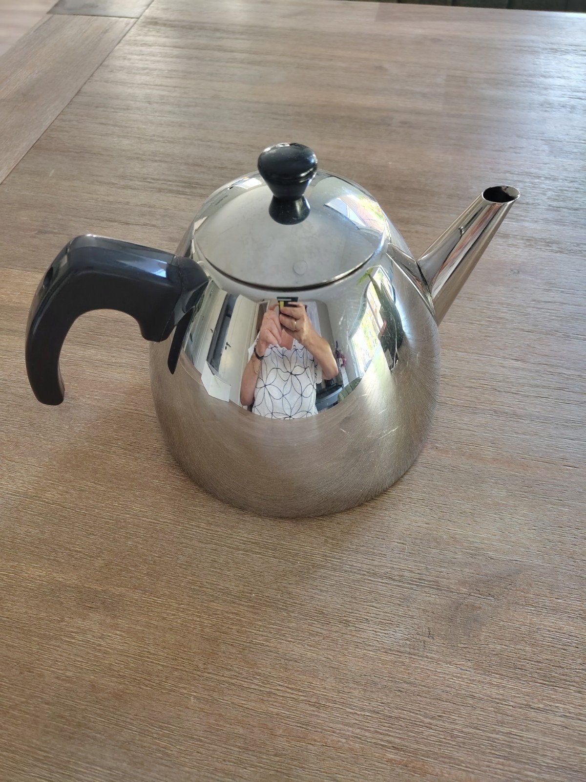 Bredemeijer Minuet Dubbelwandige Theepot 1.2L RVS, Theepot/fluitketel, Bredemeijer, Zilver, Ophalen of Verzenden