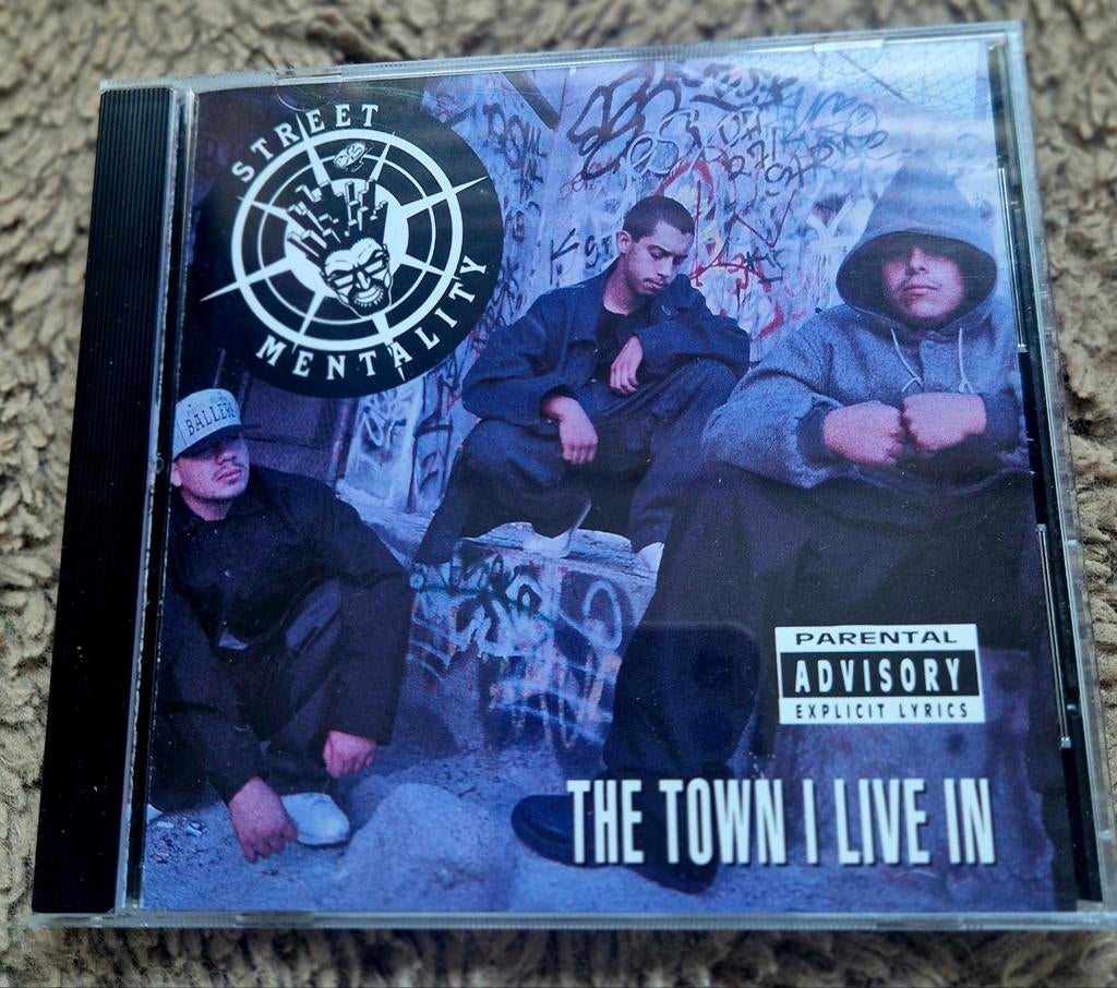 Street Mentality The Town i Live in 1992 us cd album, Cd's en Dvd's, Cd's | Hiphop en Rap, Ophalen of Verzenden, 1985 tot 2000