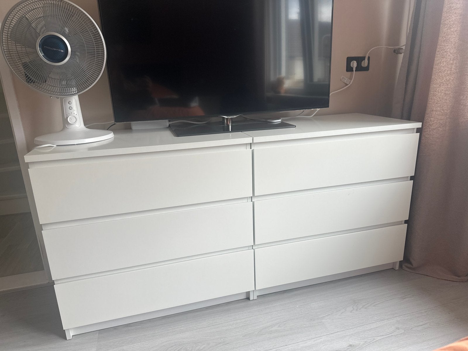 3x IKEA MALM ladekast (3 lades) wit – Mooie staat!, Ophalen, 150 tot 200 cm, Zo goed als nieuw, 3 of 4 laden
