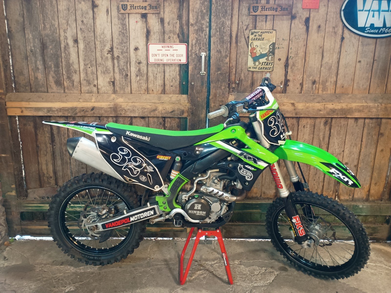 Supper dikke Kawasaki Kx450f (crossmotor), Ophalen, 450 cc