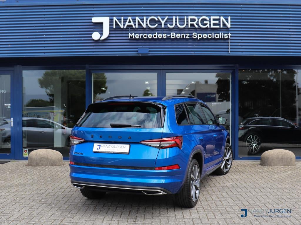 Skoda Kodiaq 1.5 TSI | Sportline | Business | Pano | Camera, 12 maanden, Blauw, Bedrijf, Kodiaq