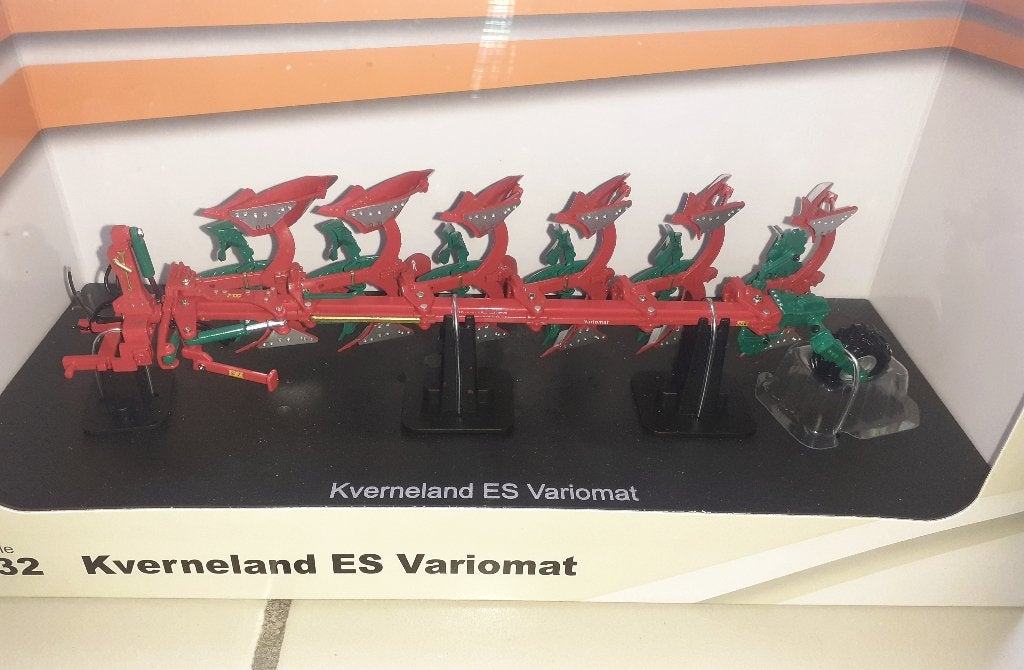 Kverneland ES Variomat ploeg - UH   (britains - siku), Ophalen of Verzenden, Nieuw, Tractor of Landbouw, Britains