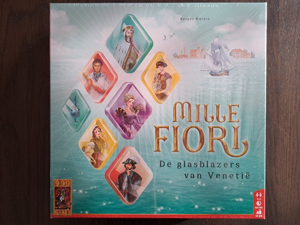 Mille Fiori, t/m 14-7-26 10% korting op prijs van € 22,50!, Hobby en Vrije tijd, Gezelschapsspellen | Bordspellen, Ophalen of Verzenden