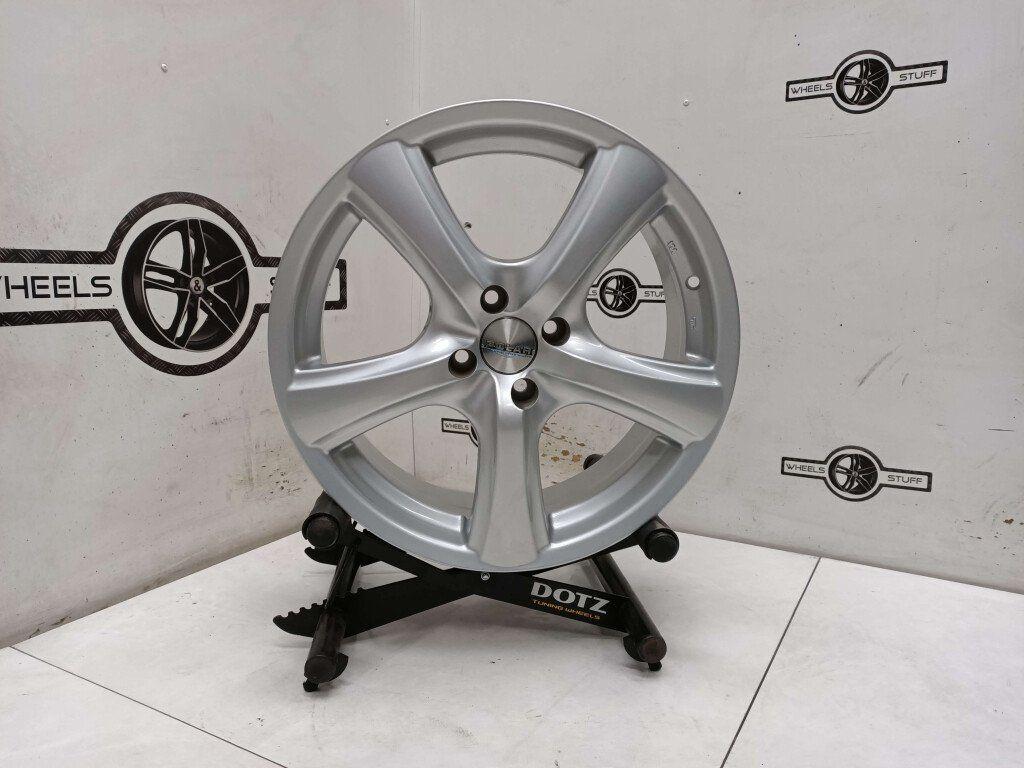 Polar lichtmetaal velgen 17"inch 4x100 Twingo clio Dacia, Auto-onderdelen, Banden en Velgen, Ophalen, Gebruikt, 17 inch, Velg(en)