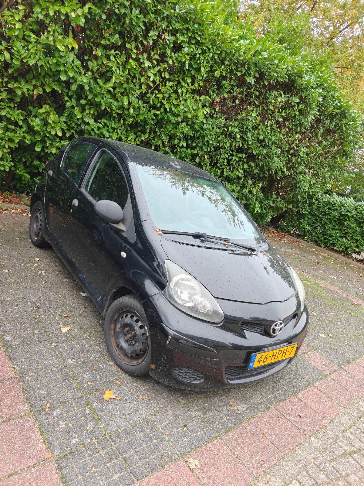 Toyota Aygo 1.0 12V Vvt-i 5DRS 2009 Zwart, Voorwielaandrijving, 4 stoelen, Origineel Nederlands, Handgeschakeld