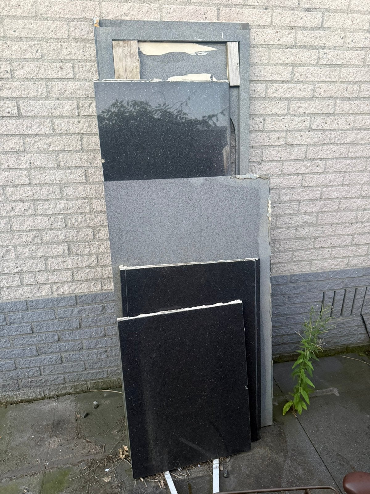 Dikke composiet platen, Ophalen, Zo goed als nieuw